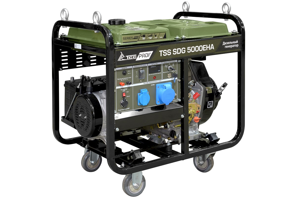 Генератор дизельный ТСС SDG 5000EHA (5,0 кВт) 077039